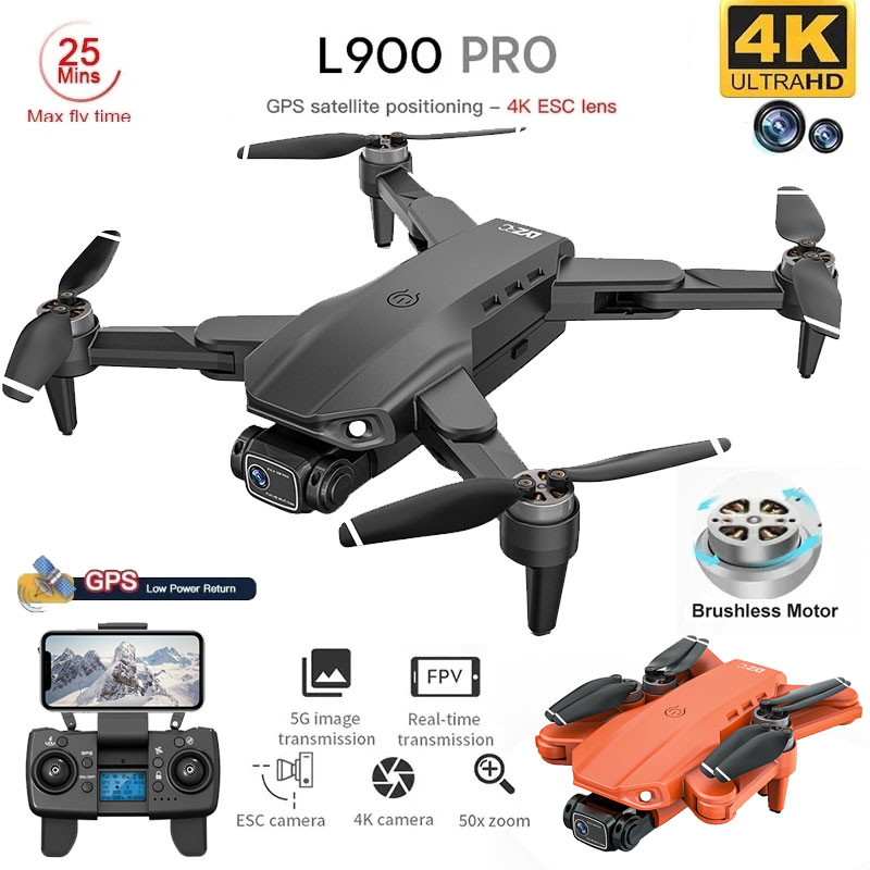 L900 Pro GPS 드론 4K 전문 HD 듀얼 카메 - Drone Camera Professional 리뷰 및 가격