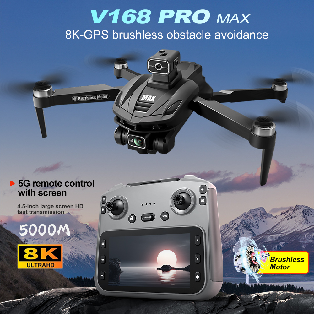V168 PRO Max GPS 드론 8K 전문가용 HD - Drone Camera Professional 리뷰 및 가격